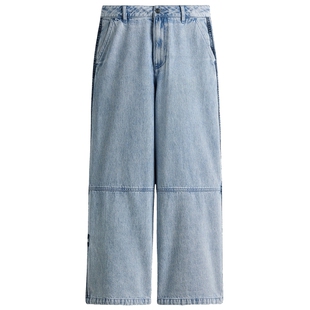 【柯达】HM女装牛仔裤冬季时尚侧条纹牛仔裤1312248