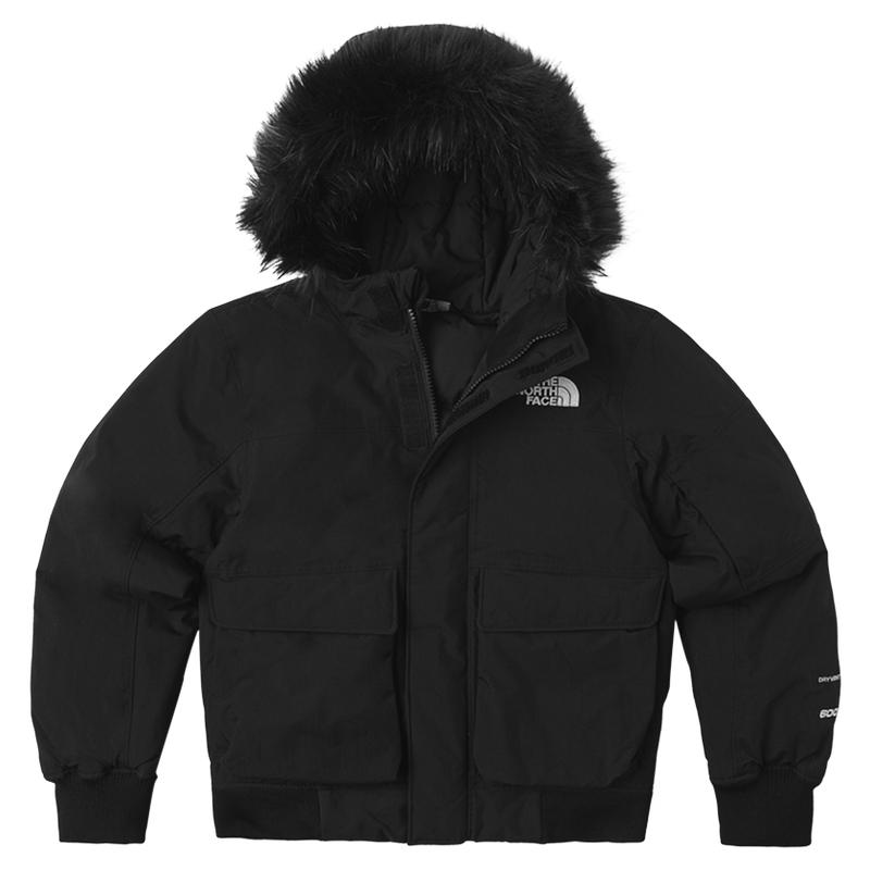 北面儿童防水工装鹅绒服
