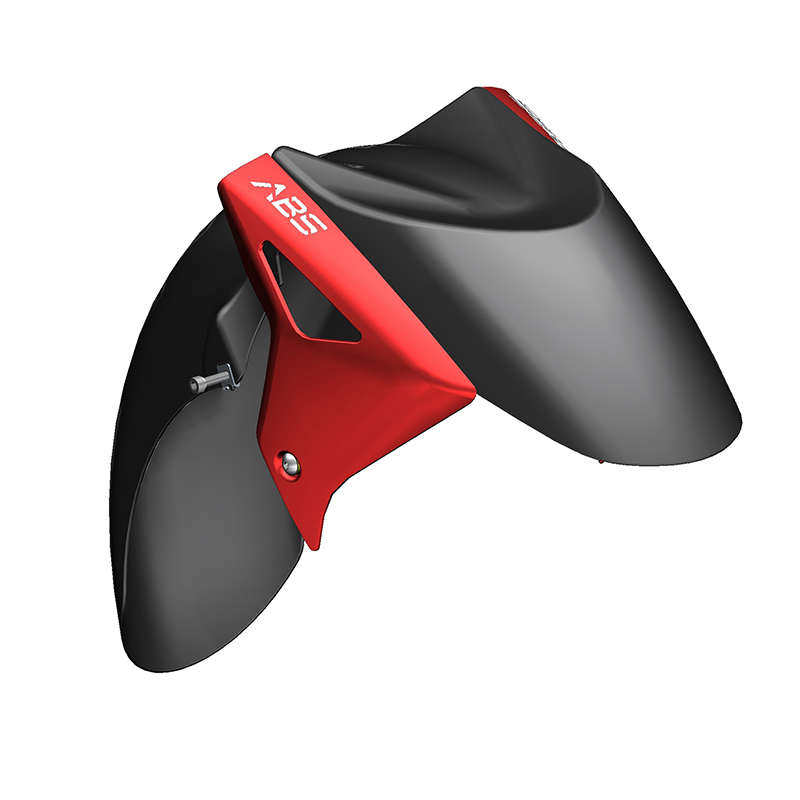 升仕ZT310M踏板摩托车前挡泥板原厂配件外观前瓦左右装饰板挡水板