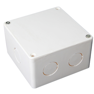 pvc过路盒明装过线盒防水接电线盒监控安装阻燃方形防水过梁线盒