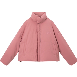 Juicy Couture橘滋羽绒服千金90白鸭绒刺绣外套上衣女