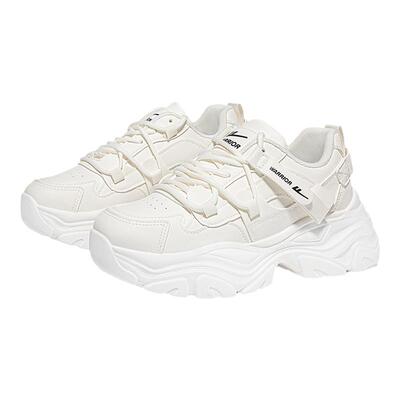 回力旗舰店新款软底增高老爹鞋女