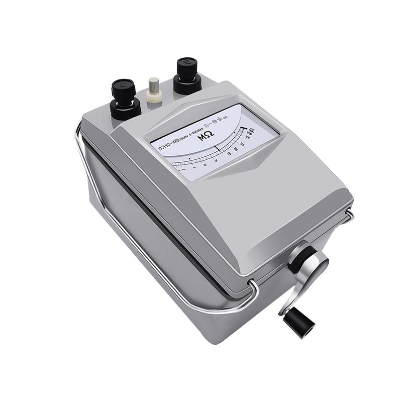 摇表2500v5000v兆欧表zc11d-5-10