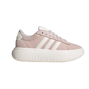 adidas阿迪达斯新款厚底网球板鞋女GRAND COURT运动休闲鞋 JR0701