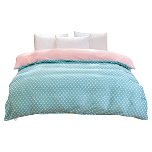 珊瑚绒被套单件秋冬季牛奶绒加绒加厚毛绒法兰绒单人被罩磨毛被单