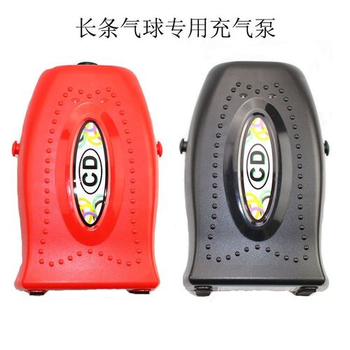 CD-607长条魔术气球专用充气泵工具式便携式电动气球蓄电充气泵