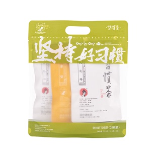 【百补】茶颜悦色习惯茶热泡茶蜜桃乌龙茶葡萄乌龙茶茶包21枚装