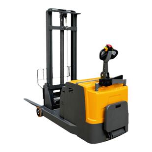 易存堆高车站驾式平衡重全电动堆高车升降地牛叉车液压装卸车