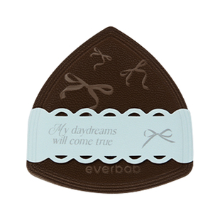 everbab艾蓓拉粉扑蝴蝶结奶皮干湿两用不易吃粉粉底液化妆专用女