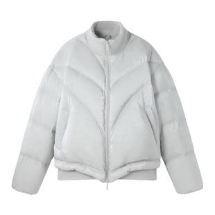 BJHG不计后果复古流光羽绒服男女款冬季美式防寒外套加厚羽绒服女