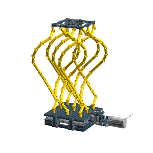 小小工程师国产积木工程机械组模型舞动的海草套装科技教育拼装