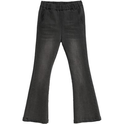 NNGZ女童高弹微喇牛仔裤2026春季新款儿童喇叭裤儿童运动休闲裤子