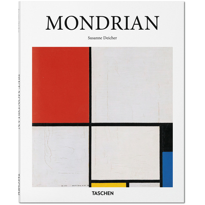 【现货】[TASCHEN]Mondrian-GB 彼埃·蒙德里安 几何抽象画派 非具象绘画 荷兰艺术大师 taschen原版正版艺术精选集书籍