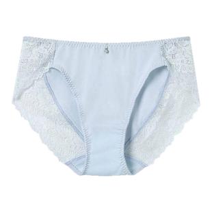日本华歌尔Wing内裤女柔软透气无痕日系蕾丝春夏薄款低腰三角内裤