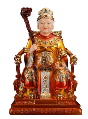 新款无声老母神像摆件