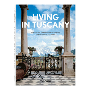 【现货】【TASCHEN 40/45周年系列】生活在托斯卡纳 Living in Tuscany 英文原版图书外版进口书籍