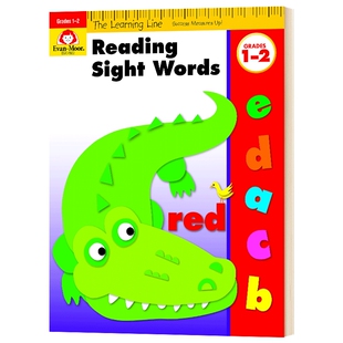 学习起跑线 常用词阅读 一至二年级 英文原版 Evan Moor The Learning Line Reading Sight Words 美国加州教辅 英文版进口英语书