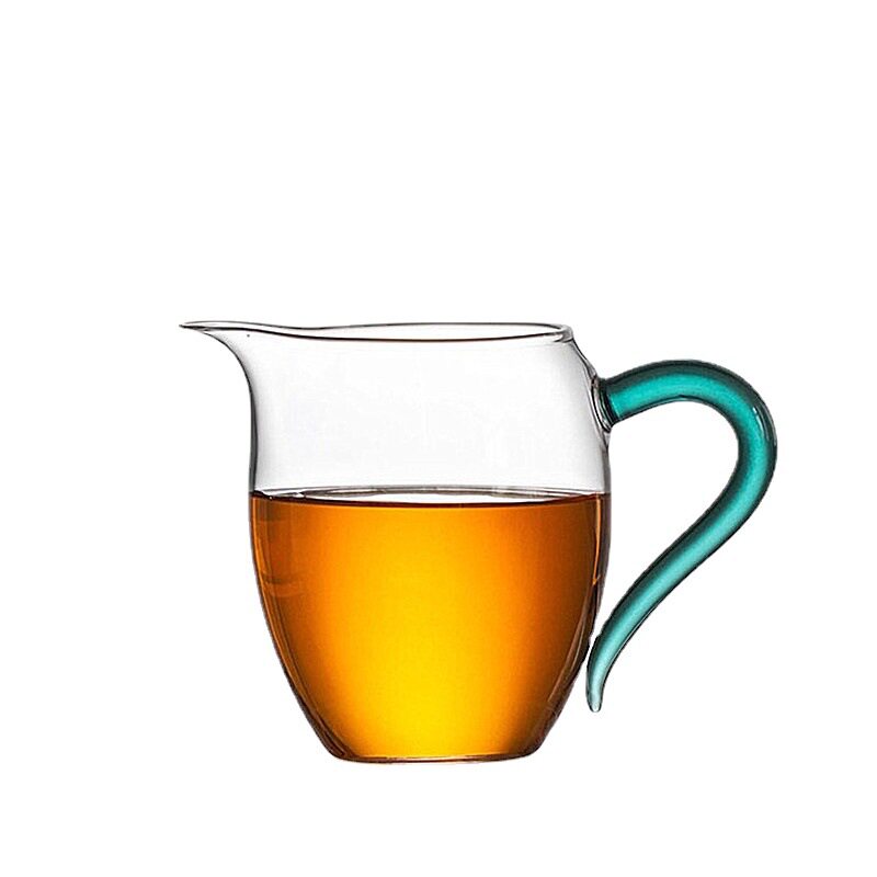 透明公道杯高硼硅玻璃350ml