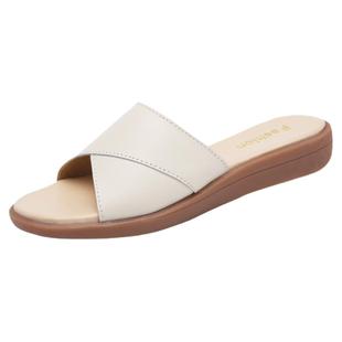 拖鞋女夏2024新款真皮平跟防滑平底沙滩凉鞋孕妇妈妈外穿百搭凉拖