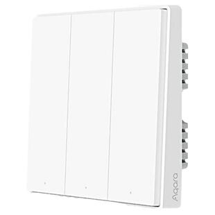 Aqara绿米智能开关D1控制面板接入Zigbee米家App HomeKit全屋家居