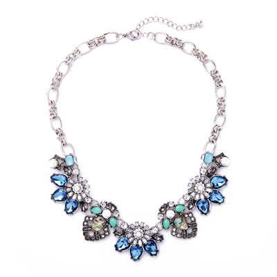 奢华大气项链女欧美简约个性气质