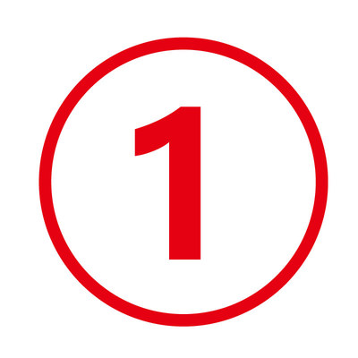 PVC防水防晒数字贴纸可定制