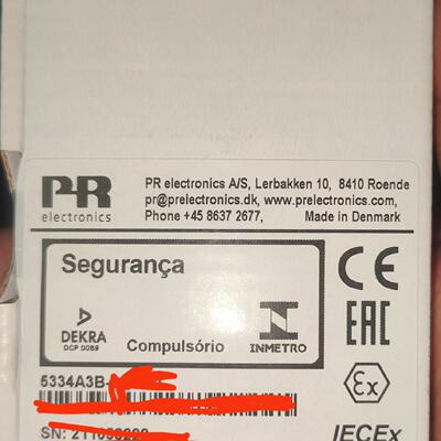 【请询价】PR5334A3B变送器，全新正品进口！