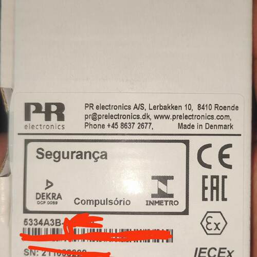 【请询价】PR5334A3B变送器，全新正品进口！