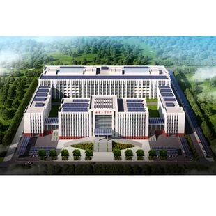 3d园林景观绿化室外建筑厂区平面施工鸟瞰效果图规划方案设计制作