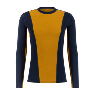 户外冬男女美利奴羊毛速干衣滑雪保暖内衣暴走运动跑步打底长袖考