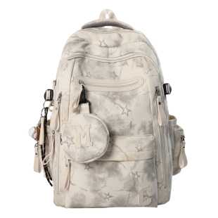 减负护脊书包小学生高中生防水大容量ins男生中学生初中生双肩包