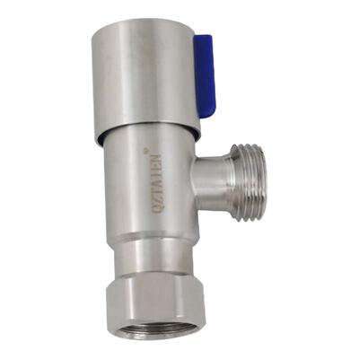 304不锈钢4四分内丝三角阀进水马桶内外丝角阀分水阀电热水器冷热