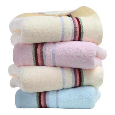 2条洁丽雅纯棉毛巾洗脸亲肤A类