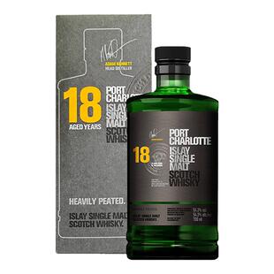 【高地】布赫拉迪波夏擢跃18年单一麦芽威士忌洋酒PORT CHARLOTTE