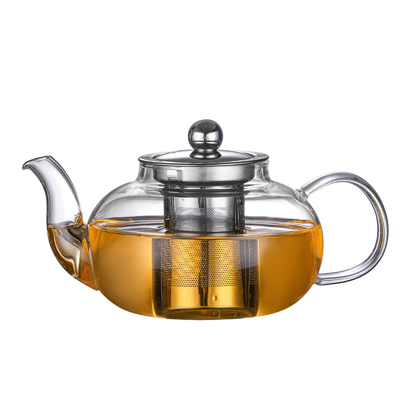 耐热玻璃茶壶加厚不锈钢过滤泡茶沏茶壶家用花茶壶功夫茶具套装