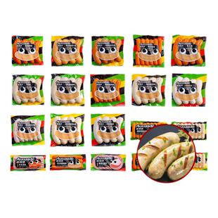 欧威德德式香肠系列纽伦堡芝士黑椒香辣葱油鸡肉猪肉牛肉肠小包装