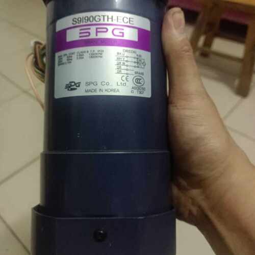议价原装进口韩国SPG刹车电机S9I90GTH一ECE库存品保管不好当二手