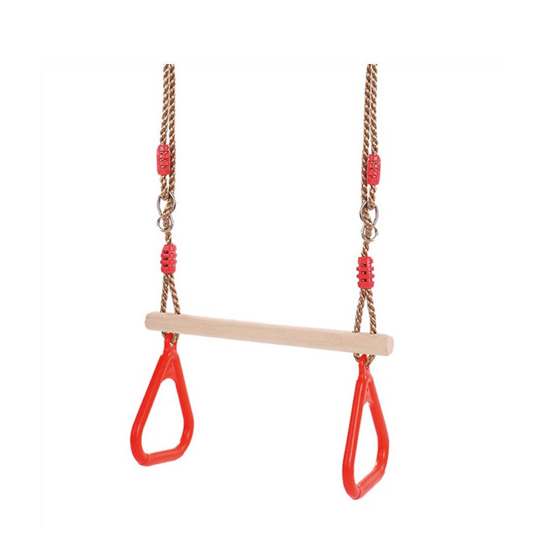 室外儿童塑料吊环幼儿园木棒户外荡秋千玩具猴锻炼单杠杆室内阳台