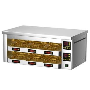 猛世汉堡炸鸡保温柜商用油炸食品肉馅电热恒温箱加热器连锁小吃店