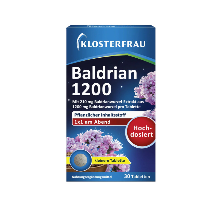 德国Klosterfrau修女缬草1200