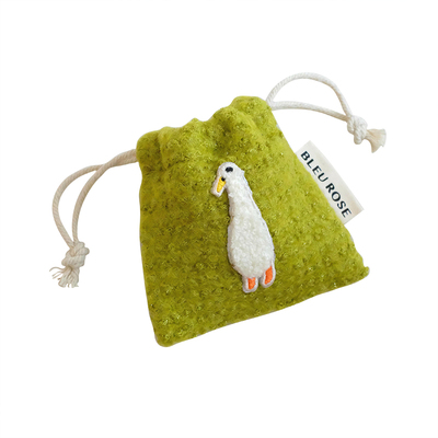 鹅子泰迪柯基原创airpods收纳袋