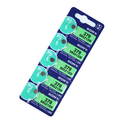 索尼SONYSR521SW 379 AG0 LR69手表1.55V纽扣电池手表电池包邮5粒