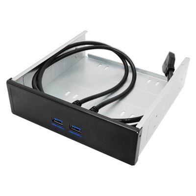 SSU光驱位面板4口19/20p扩展