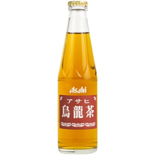 日本进口无糖饮料Asahi朝日乌龙茶玻璃瓶0脂0卡下午茶饮品200ml*6