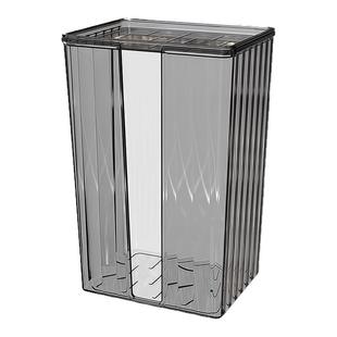 壁挂式纸巾盒免打孔家用卫生间面巾纸洗脸巾收纳厕所抽纸厨房倒挂