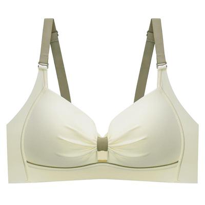无痕内衣女大胸显小夏季薄款聚拢