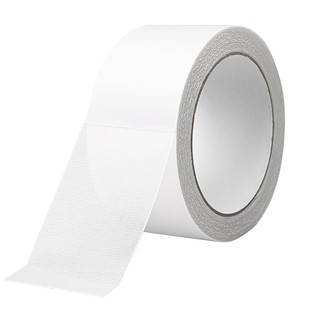 日本网格布基双面胶无痕高粘度胶带婚庆展会地毯革固定胶布不留痕