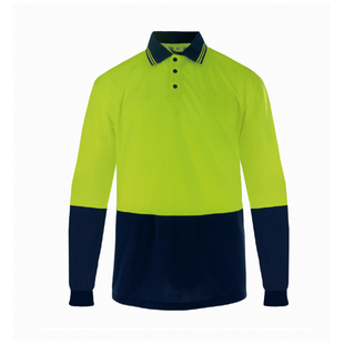 夏季翻领衣POLO衫速干建筑工地工程施工环卫工作服螺纹短袖衫