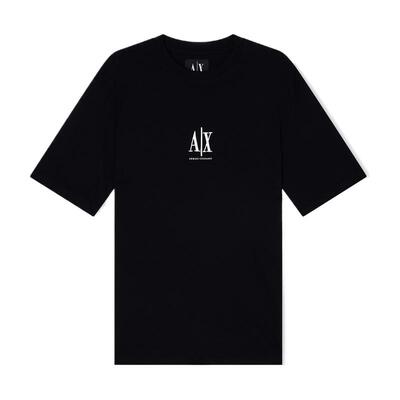 AX/阿玛尼男士纯棉短袖纯色T恤