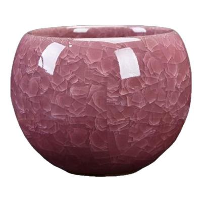 陶瓷红色窑变龙蛋杯茶盏个人专用